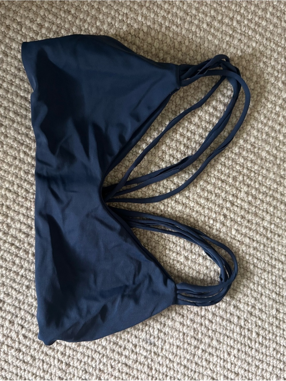 Mikoh Navy Multi-Strap Bikini Top